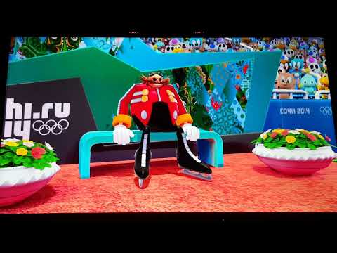 Mario Sonic Sochi 2014 Figure Skating Singles 17 Tails Vs Amy Vs Silver Dr Eggman Fails