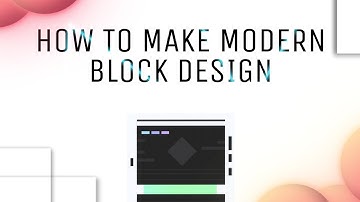 Geometry Dash | How to build a modern block design (in my style)