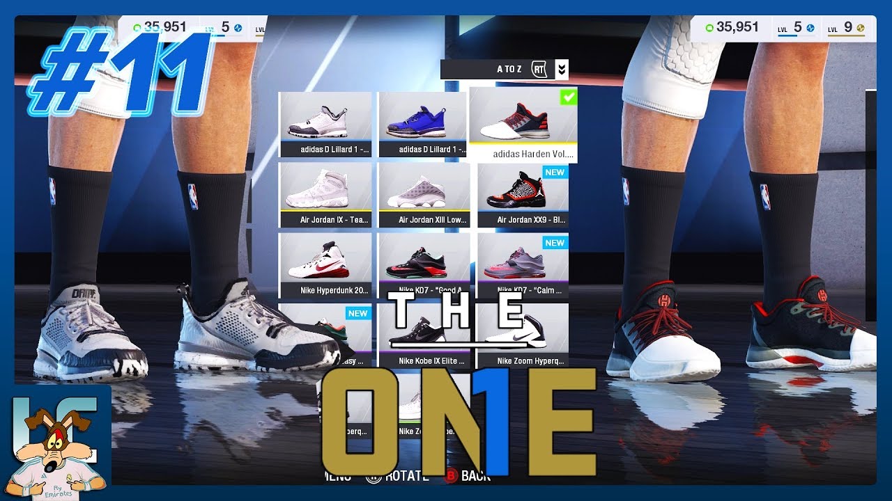 NBA Live 18 The One #11 Finalizing The Shoes Deal w/ Adidas!