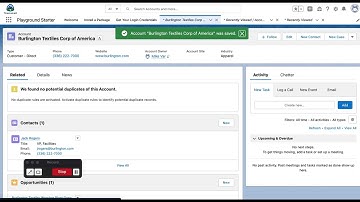 Salesforce PushTopic demo
