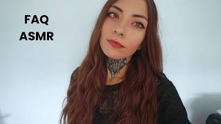 ASMR | FAQ | JE REPONDS A TOUTES VOS QUESTIONS