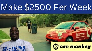 Make $2500 Per Week With Can Monkey Gig App (Easy Side hustle) screenshot 5