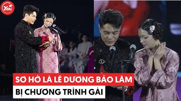 Sơ hở là Lê Dương Bảo Lâm bị gài: Mỗi lần lên trao giải là lại ú ớ khi phải đọc tiếng Anh