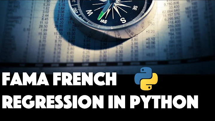 Fama French Regression in Python