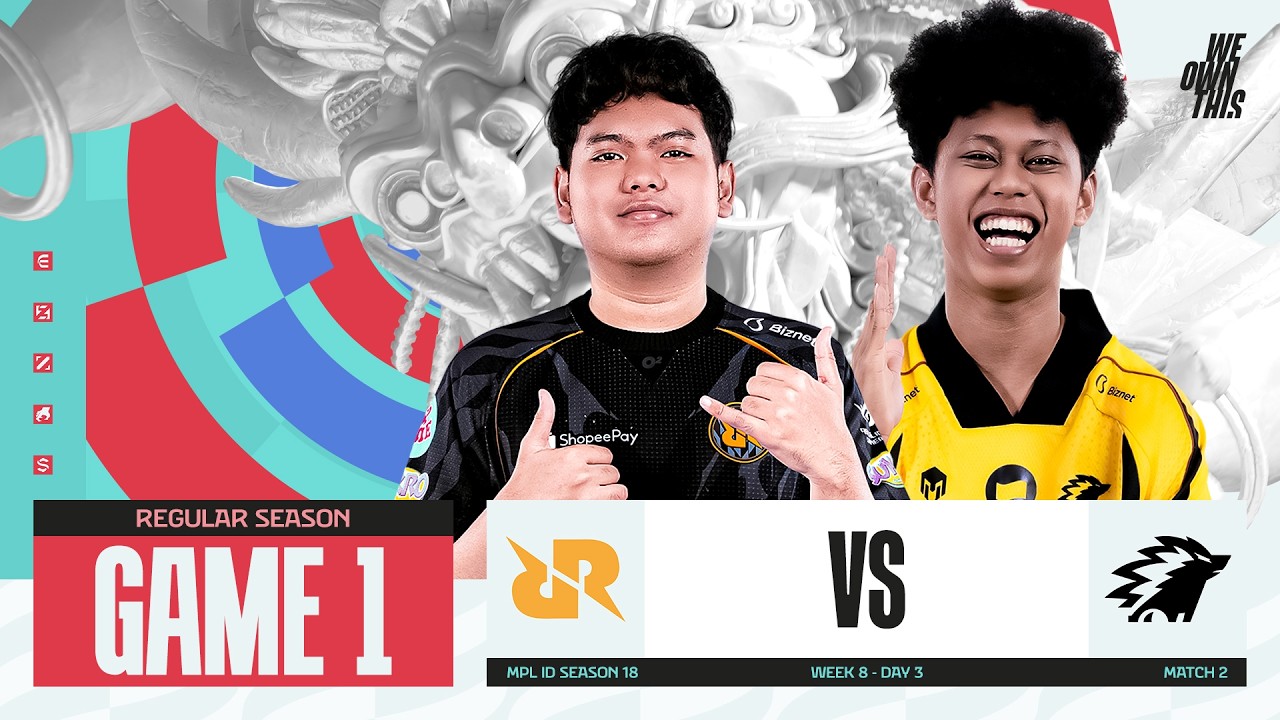 RRQ vs ONIC | Regular Season Week 8 Day 3 | Game 1 | #MPLIDS18
