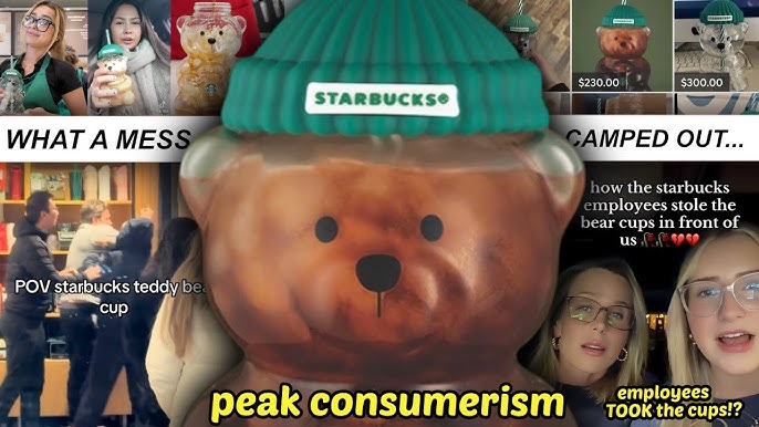 Starbucks Apologizes Over Viral Bearista Cup Obsession | E! News - YouTube