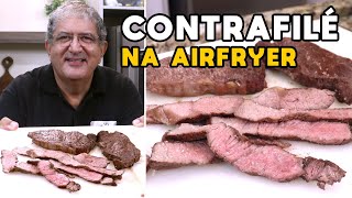 Como Fazer Contrafilé na Airfryer - Tv Churrasco