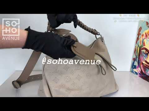 Louis Vuitton Beaubourg Hobo MM Bag Mahina Perforated Calf Leather –  EliteLaza