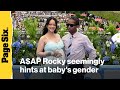 A$AP Rocky appears to reveal the sex of his third child with pregnant Rihanna