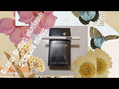 Rokok R Seven Rivew Rokok platinum 7 QUEEN Black 🌠 9 🌠 - YouTube