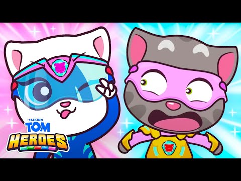 EPIC FUN TIMES! ⚡ Talking Tom Heroes Cartoons