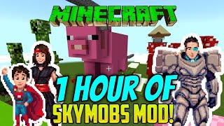 Minecraft Skymobs with 4-Year-Old Bubs: 1 Hour of Laughs!