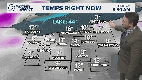Bitterly cold temps: Cleveland weather forecast for Dec. 5, 2025