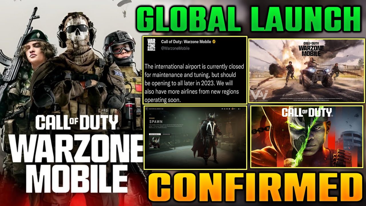 WARZONE MOBILE almost READY FOR GLOBAL LAUNCH