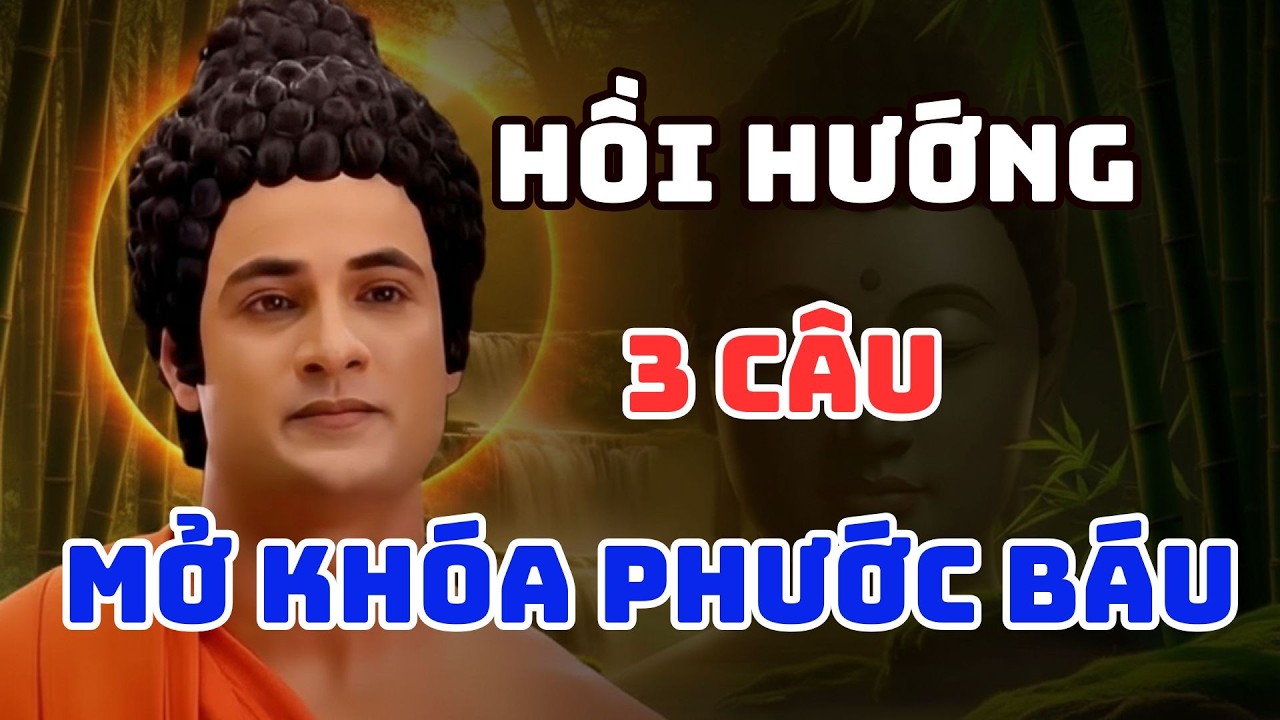 PHẬT DẠY: 3 CÂU HỒI HƯỚNG MỞ KHÓA PHƯỚC BÁU