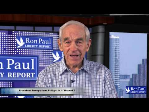 Weekly Update --- President Trump’s Iran Policy – Is It ‘Normal’?