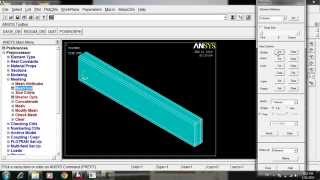 Ansys model of FRP concrete beam No 2