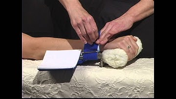Applying the Neurological Wrist Extension Dynasplint®