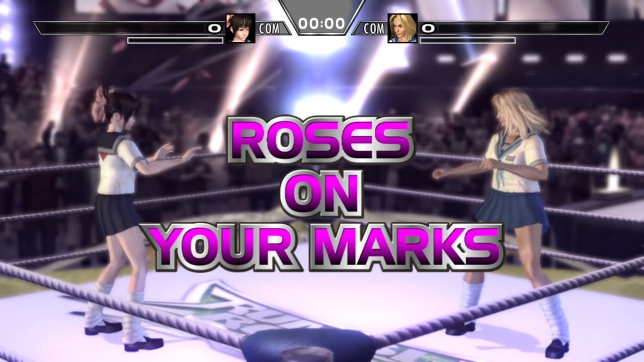 ランブルローズ XX 藍原誠 vs デキシー・クレメッツ Rumble Rose XX Makoto Aihara vs Dixie ...