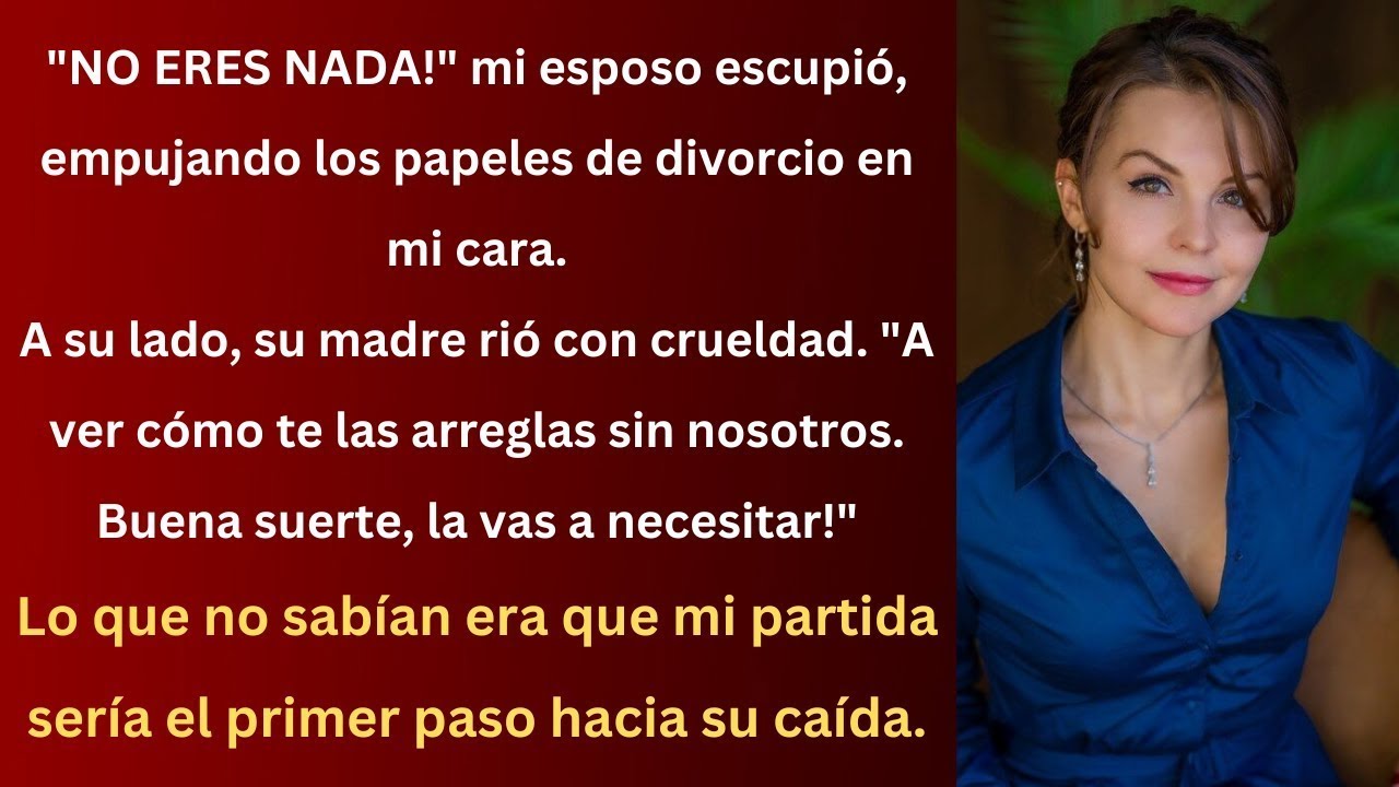 Mi esposo me echó, llamándome inútil—¡ahora la que se ríe soy yo!