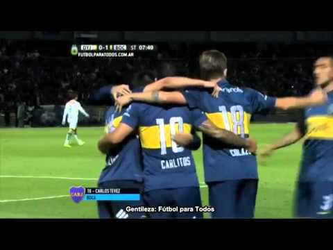 Los goles de Carlos Tevez en la Copa Argentina 2015