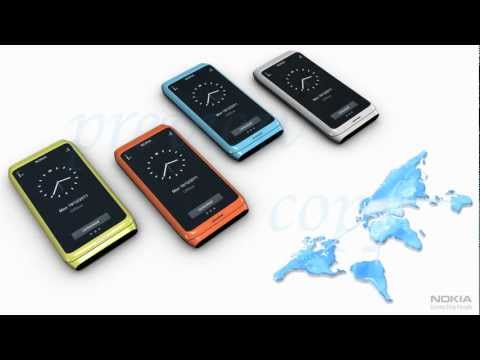 Nokia E7 Mobile Advertising in Maya | Mobile Modeling in Maya