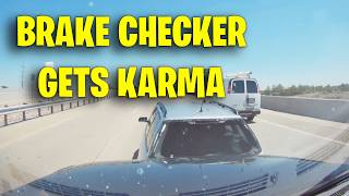 Drivers Lesson USA & Canada - Bad drivers, Driving fails, Road Rage, Brake Check 2025 #402