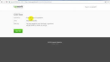 Upwork CSS Test