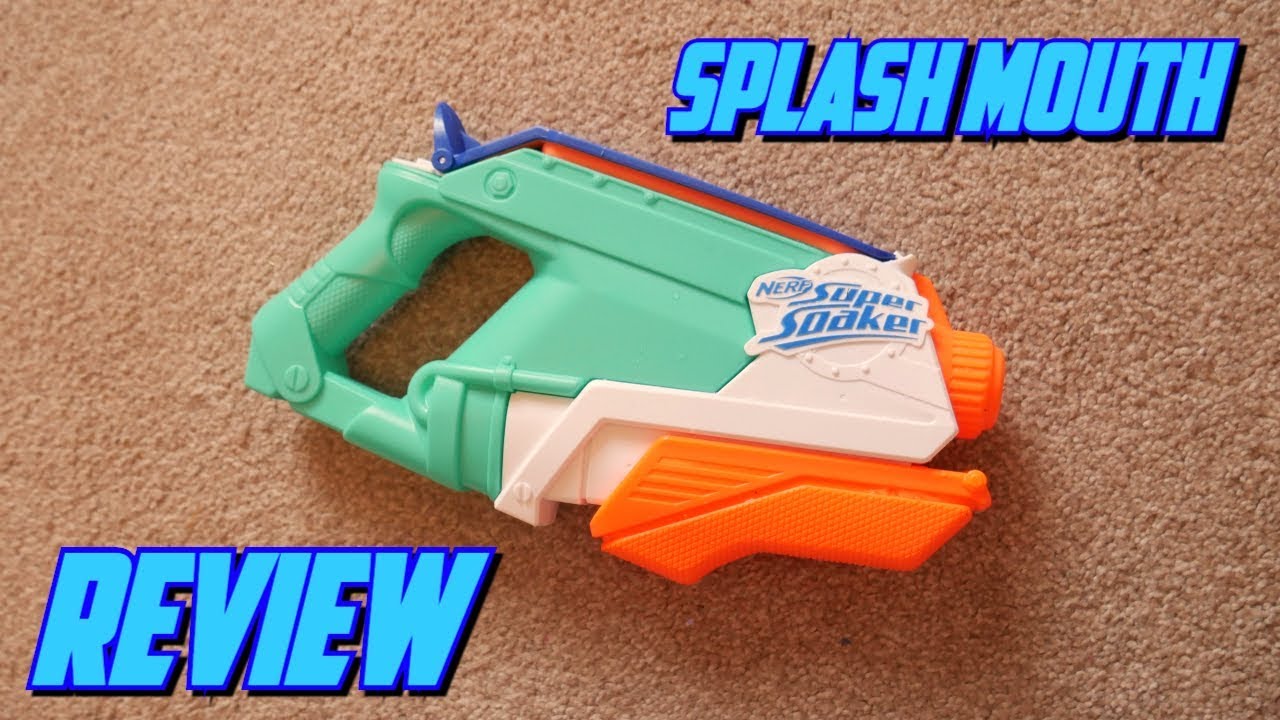 Nerf fusil à eau Super Soaker Splash Mouth