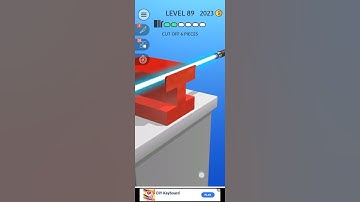 ASMR Slicing 🪓⚔💯: Level *89 Gameplay (Android, iOS) #Shorts #PlayGo!