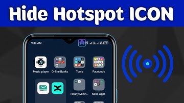 Hoe het hotspotpictogram uit de meldingsbalk te verwijderen