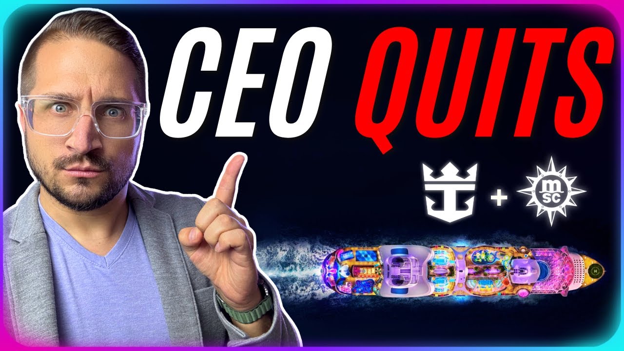 This MAJOR Cruise Line CEO Just QUIT #cruisenews #royalcaribbean