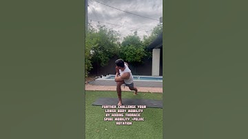 Deep Lunge w Thoracic rotation