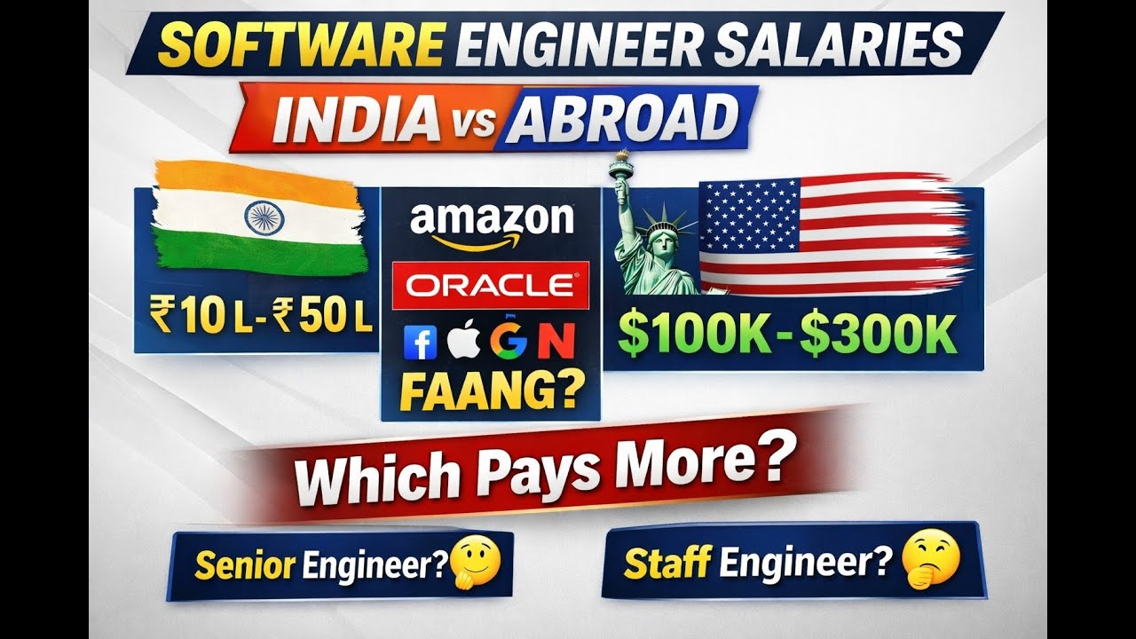 Software Engineer Salaries in India & Abroad 🔥