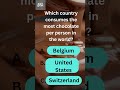 Only 1% Get This Right | Which Country Eats the Most Chocolate?
