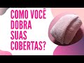 Guarda - Roupa com mais espaço / Dobrando Edredom, Coberta, Manta.