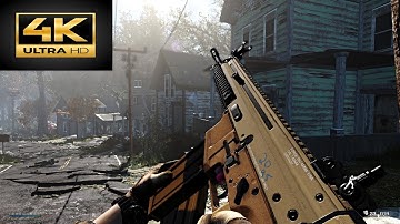 This is fallout 4 w/ 390MODS+ l COD MW2 World ultra modded gameplay 4K