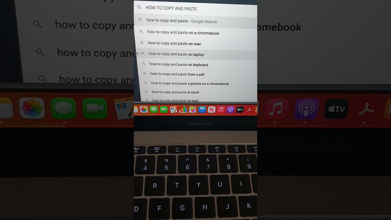 HOW TO COPY AND PASTE ON MacBook Pro Macbookpro Macbook Macbookair Applemacbookpro Applemacbook