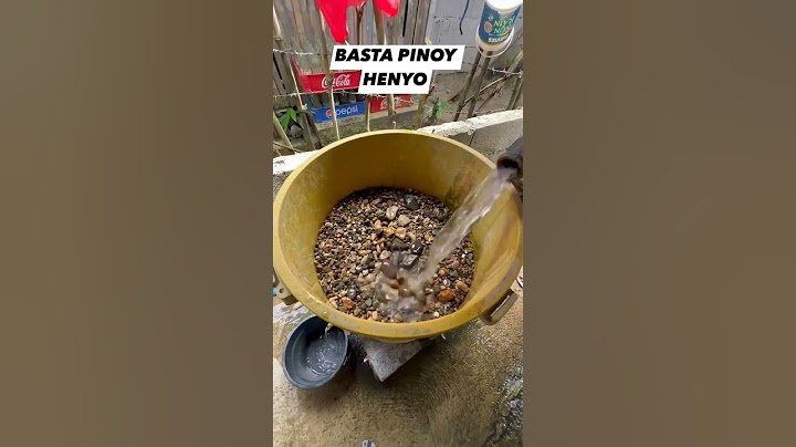 Improvised water filter