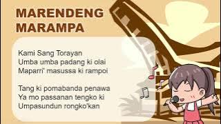 Lagu Marendeng Marampa - Lagu Daerah Sulawesi Selatan (Toraja)