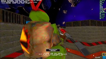 Leonardo the Heartless Spawn King TMNT for Quake 2 CTF RailwarZ