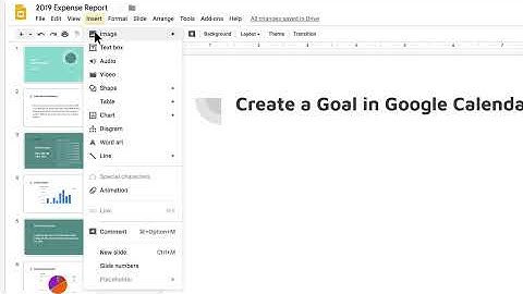 Add a video in Google Slides