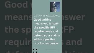Proposal writing advice 1  #businessdevelopment #governmentcontracting #proposalmanagement