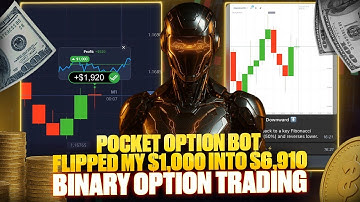 POCKET OPTION BOT FLIPPED MY $1,000 INTO $6,910 | BINARY OPTION TRADING | POCKET OPTION TRADING