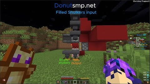 Shulker Unloader Donut smp COMPATIBLE #drdonut #minecraft