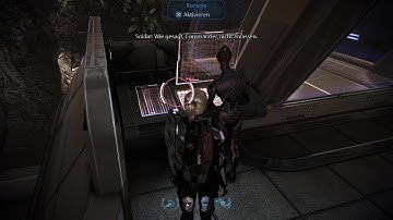 Shepard likes touching buttons - Mass Effect 3 Legendary Edition