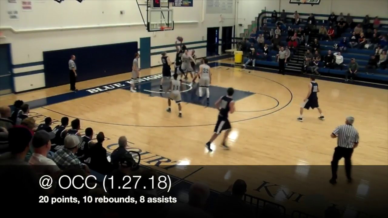 Justin Shaw 20172018 Highlights Kaskaskia College YouTube