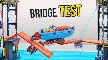 Lego Technic Experiment: Vehicle on a Lifting Bridge
