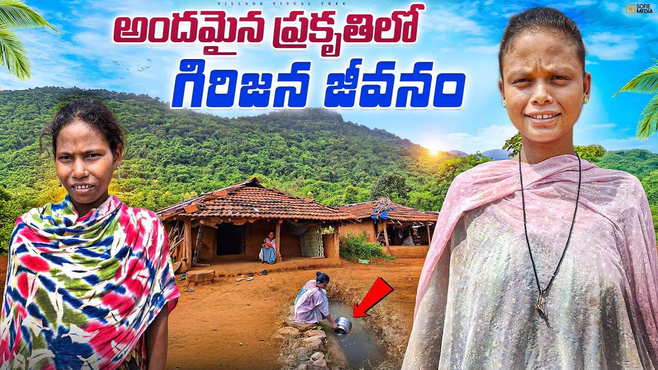 కొండల్లో అతి చిన్న గిరిజన గ్రామం || small tribal village on hills