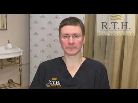 Как мыть голову после пересадки волос - YouTube